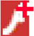 Blow up of fusked Flash video file segment icon