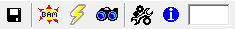 Image Surfer Pro toolbar with Auto Ranging Override active