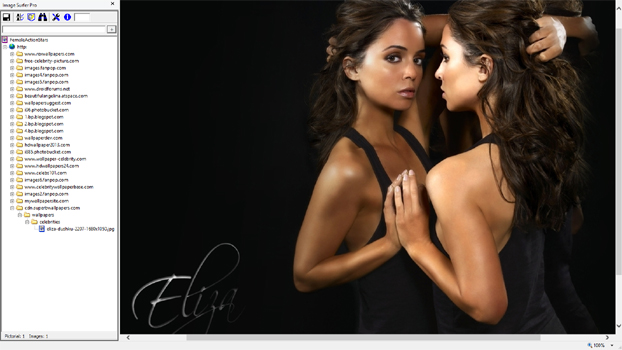 Sample screen capture after using Auto Range
