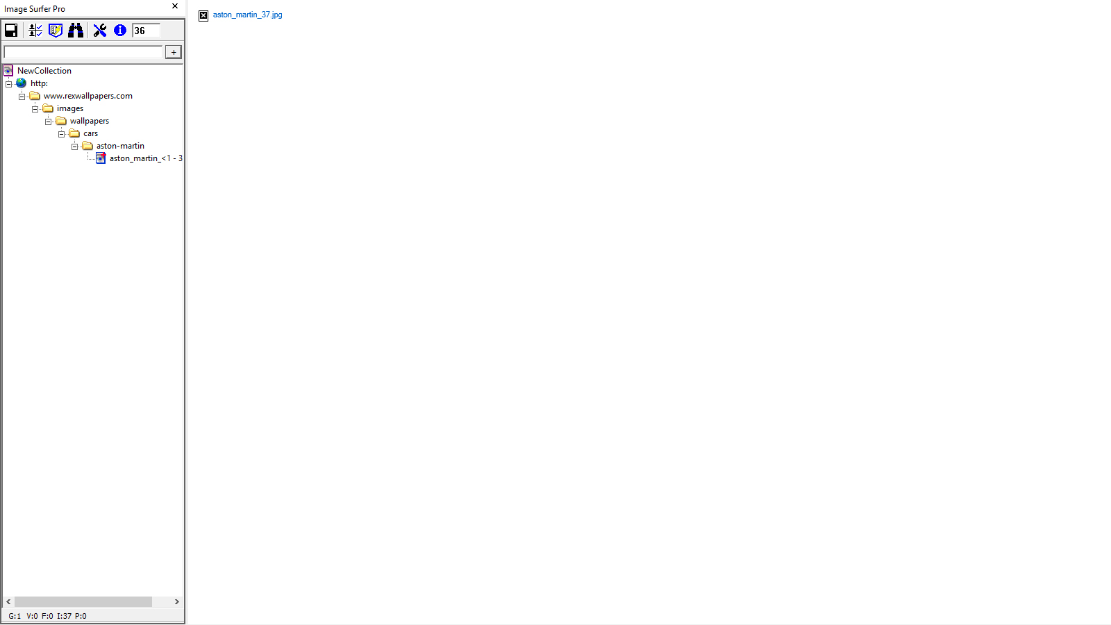 Sample screen capture after using Nudging