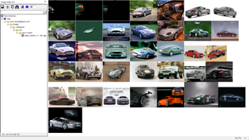 Resulting view of Aston Martin wallpapers at 25% zoom